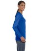 Gildan Ladies' Heavy Cotton™ Long-Sleeve T-Shirt ROYAL ModelSide