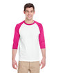 Gildan Adult Heavy Cotton™ 3/4-Raglan Sleeve T-Shirt  