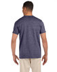 Gildan Adult Softstyle® T-Shirt HEATHER NAVY ModelBack