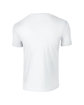 Gildan Adult Softstyle® T-Shirt WHITE FlatBack