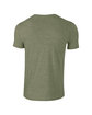 Gildan Adult Softstyle® T-Shirt HTH MILITARY GRN FlatBack