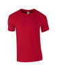Gildan Adult Softstyle® T-Shirt CHERRY RED OFFront
