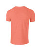 Gildan Adult Softstyle® T-Shirt HEATHER ORANGE OFBack