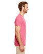 Gildan Adult Softstyle® T-Shirt HEATHER CARDINAL ModelSide