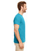 Gildan Adult Softstyle® T-Shirt htr galopgs blue ModelSide