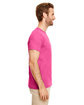 Gildan Adult Softstyle® T-Shirt HTHR HELICONIA ModelSide