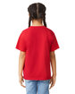 Gildan Youth Softstyle T-Shirt red ModelBack