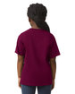 Gildan Youth Softstyle T-Shirt maroon ModelBack