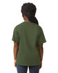 Gildan Youth Softstyle T-Shirt military green ModelBack