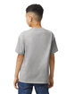 Gildan Youth Softstyle T-Shirt rs sport grey ModelBack