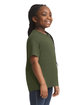 Gildan Youth Softstyle T-Shirt military green ModelSide