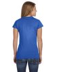Gildan Ladies' Softstyle® Fitted T-Shirt heather royal ModelBack