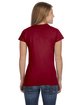 Gildan Ladies' Softstyle® Fitted T-Shirt antiq cherry red ModelBack
