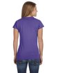 Gildan Ladies' Softstyle® Fitted T-Shirt HEATHER PURPLE ModelBack