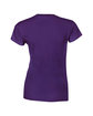 Gildan Ladies' Softstyle® Fitted T-Shirt purple FlatBack
