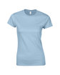 Gildan Ladies' Softstyle® Fitted T-Shirt LIGHT BLUE OFFront
