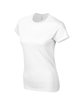 Gildan Ladies' Softstyle® Fitted T-Shirt WHITE OFQrt