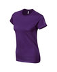 Gildan Ladies' Softstyle® Fitted T-Shirt PURPLE OFQrt