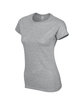 Gildan Ladies' Softstyle® Fitted T-Shirt rs sport grey OFQrt