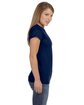 Gildan Ladies' Softstyle® Fitted T-Shirt NAVY ModelSide