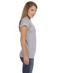 Gildan Ladies' Softstyle® Fitted T-Shirt rs sport grey ModelSide