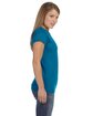 Gildan Ladies' Softstyle® Fitted T-Shirt ANTQUE SAPPHIRE ModelSide