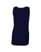 Gildan Ladies' Softstyle®  Fitted Tank navy OFBack