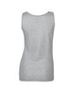 Gildan Ladies' Softstyle®  Fitted Tank rs sport grey OFBack