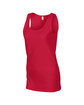 Gildan Ladies' Softstyle®  Fitted Tank cherry red OFQrt