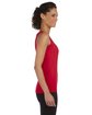 Gildan Ladies' Softstyle®  Fitted Tank cherry red ModelSide