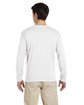 Gildan Adult Softstyle® Long-Sleeve T-Shirt white ModelBack