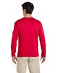 Gildan Adult Softstyle® Long-Sleeve T-Shirt CHERRY RED ModelBack