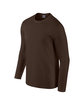 Gildan Adult Softstyle® Long-Sleeve T-Shirt DARK CHOCOLATE OFQrt