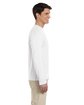 Gildan Adult Softstyle® Long-Sleeve T-Shirt white ModelSide