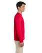 Gildan Adult Softstyle® Long-Sleeve T-Shirt CHERRY RED ModelSide