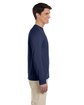 Gildan Adult Softstyle® Long-Sleeve T-Shirt navy ModelSide