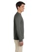 Gildan Adult Softstyle® Long-Sleeve T-Shirt MILITARY GREEN ModelSide