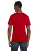 Gildan Adult Softstyle® V-Neck T-Shirt cherry red ModelBack