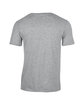 Gildan Adult Softstyle® V-Neck T-Shirt RS SPORT GREY OFBack
