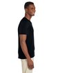 Gildan Adult Softstyle® V-Neck T-Shirt BLACK ModelSide