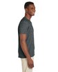 Gildan Adult Softstyle® V-Neck T-Shirt dark heather ModelSide