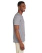 Gildan Adult Softstyle® V-Neck T-Shirt RS SPORT GREY ModelSide