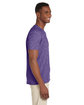Gildan Adult Softstyle® V-Neck T-Shirt HEATHER PURPLE ModelSide