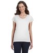Gildan Ladies' SoftStyle® Fitted V-Neck T-Shirt  