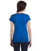 Gildan Ladies' SoftStyle® Fitted V-Neck T-Shirt royal blue ModelBack