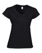 Gildan Ladies' SoftStyle®  Fitted V-Neck T-Shirt  OFFront