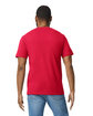 Gildan Unisex Softstyle Midweight T-Shirt red ModelBack