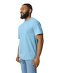 Gildan Unisex Softstyle Midweight T-Shirt light blue ModelSide