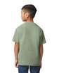 Gildan Youth Softstyle Midweight T-Shirt sage ModelBack