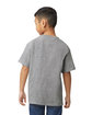 Gildan Youth Softstyle Midweight T-Shirt rs sport grey ModelBack